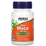 NOW Raw MACA 6:1 Concentrate 750 мг / 30 капсули на супер цена