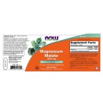 NOW Magnesium Malate 1000 мг / 180 таблетки на супер цена