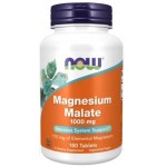 NOW Magnesium Malate 1000 мг / 180 таблетки на супер цена