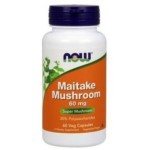 NOW Maitake Mushrooms 60 мг / 60 капсули на супер цена