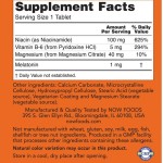 NOW Melatonin 1 мг / 100 таблетки на супер цена