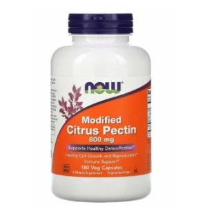 NOW Modified Citrus Pectin 800 мг | PectaSol-C® 180 капсули