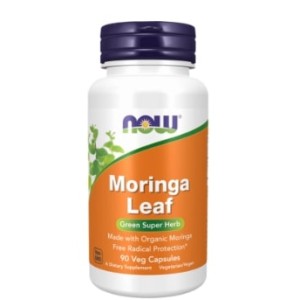 NOW Moringa Leaf 400 мг / 90 капсули