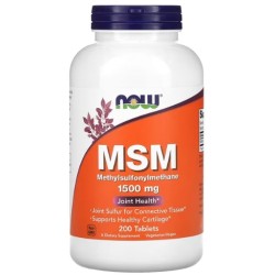 NOW MSM 1500 мг / 200 таблетки