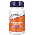 NOW Nattokinase 100 мг / 60 капсули на супер цена