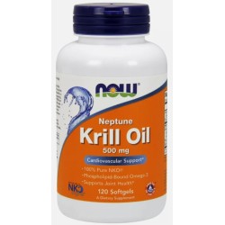 NOW Neptune Krill Oil 500 мг / 120 гел капсули
