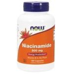 NOW Niacinamide 500 мг / 100 капсули на супер цена