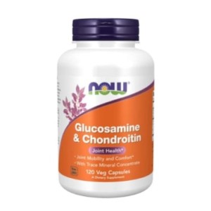 NOW Glucosamine & Chondroitin + Trace Minerals 120 капсули