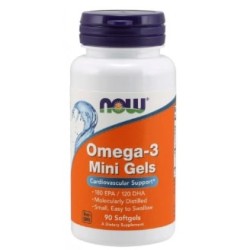 NOW Omega-3 Mini Gels 90 гел капсули