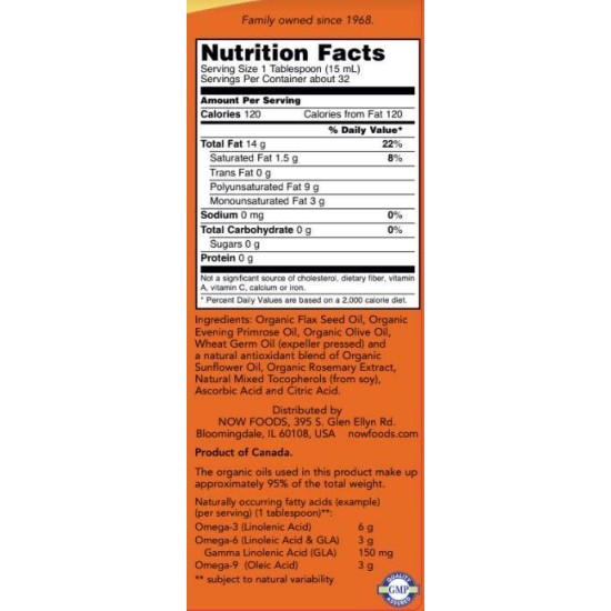 NOW Omega 3-6-9 Liquid 473 мл на супер цена