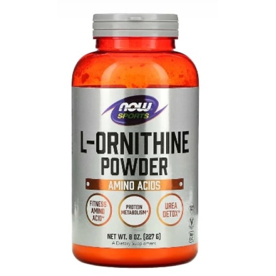 NOW L-Ornithine Powder 227 гр на супер цена