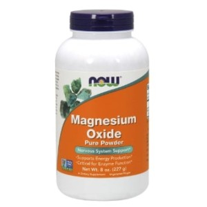 NOW Magnesium Oxide Powder 227 гр