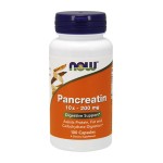 NOW Pancreatin 10X 200 мг / 100 капсули на супер цена