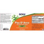 NOW Pau D' Arco 500 мг / 100 капсули на супер цена