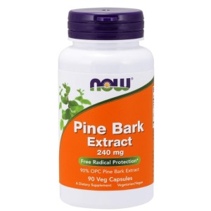 NOW Pine Bark Extract 240 мг / 90 капсули