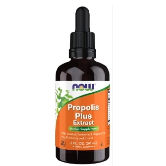 NOW Propolis Plus Extract Liquid 60 мл на супер цена