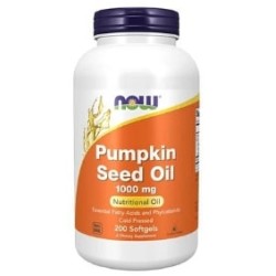 NOW Pumpkin Seed Oil 1000 мг / 200 гел капсули