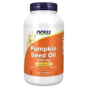 NOW Pumpkin Seed Oil 1000 мг / 200 гел капсули