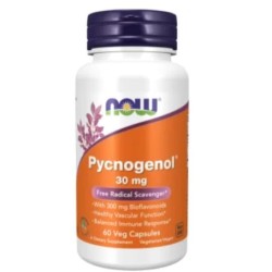 NOW Pycnogenol 30 мг / 60 капсули