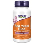 NOW Red Yeast Rice 600 мг with CoQ10 30 мг / 60 капсули на супер цена