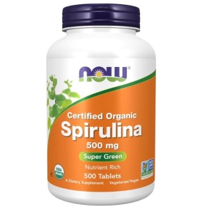 NOW Spirulina 500 мг / 500 таблетки NOW Spirulina 500 мг / 500 таблетки