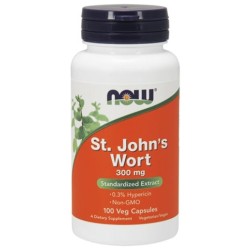 NOW St. John's Wort 300 мг / 100 капсули
