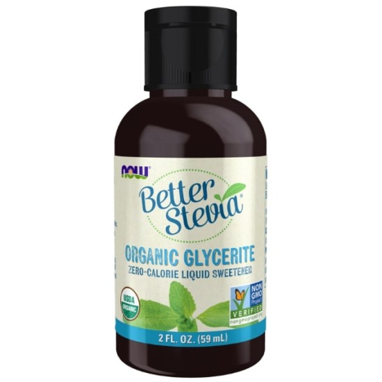 NOW Foods Better Stevia® Liquid | Glycerite 59 мл на супер цена