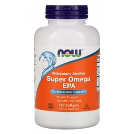 NOW Super Omega EPA 120 гел капсули