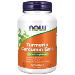 NOW Turmeric Curcumin Softgels 475 мг / 120 гел капсули