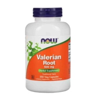 NOW Valerian Root 500 мг / 250 капсули