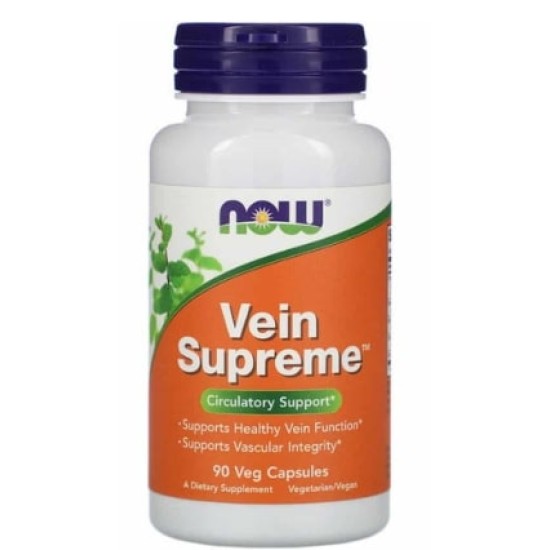 NOW Vein Supreme | Circulatory Support 90 капсули на супер цена