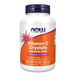 NOW Vitamin C | Ascorbic Acid - Pharmaceutical Grade 227 гр