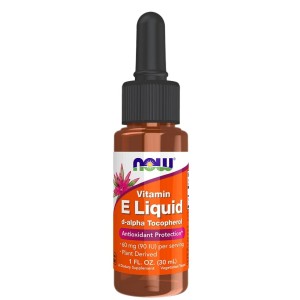 NOW Vitamin E-Oil Liquid | d-alpha Tocopherol 30 мл