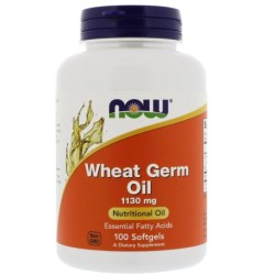 NOW Wheat Germ Oil 1130 мг / 100 гел капсули