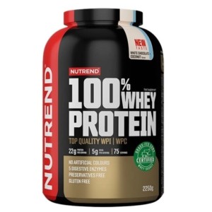 Nutrend 100% Whey Protein 2250 - Gluten Free Бисквита с Крем