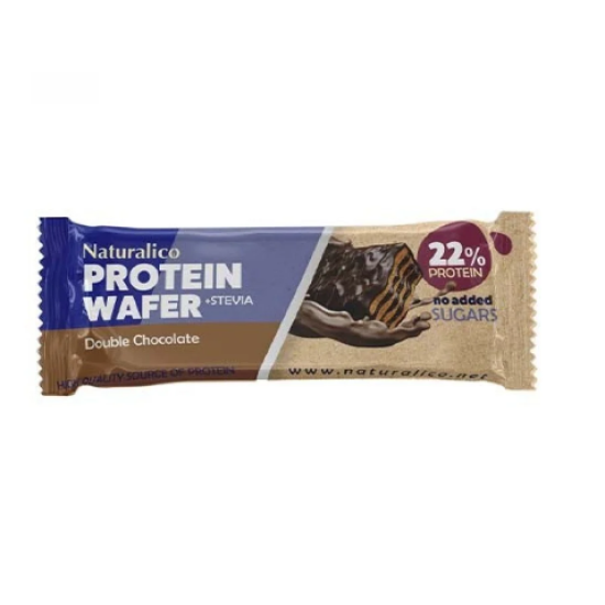 NATURALICO Protein Wafer Double Chocolate 16 x 40 гр на супер цена