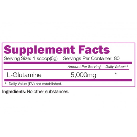 Naturalico L-Glutamine Powder 400 гр на супер цена