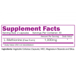 Naturalico L-methionine 60 капсули на супер цена