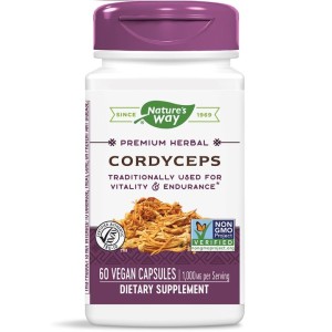 Natures Way Cordyceps/ Кордицепс 500 mg х 60 капсули