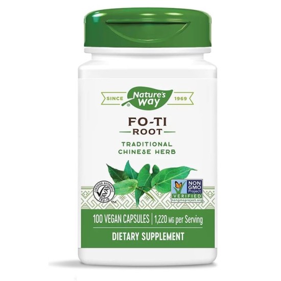 Natures Way Fo-Ti Root/ Фо-Ти (корен) 610 mg x 100 капсули на супер цена