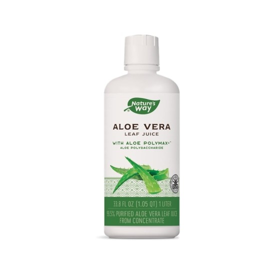 Natures Way Aloe Vera Whole Leaf Juice / Алое Вера Сок от цели листа 1000 мл на супер цена
