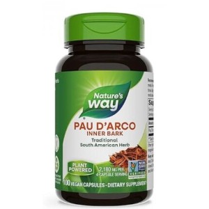 Natures Way Pau d' Arco Inner Bark 100 капсули