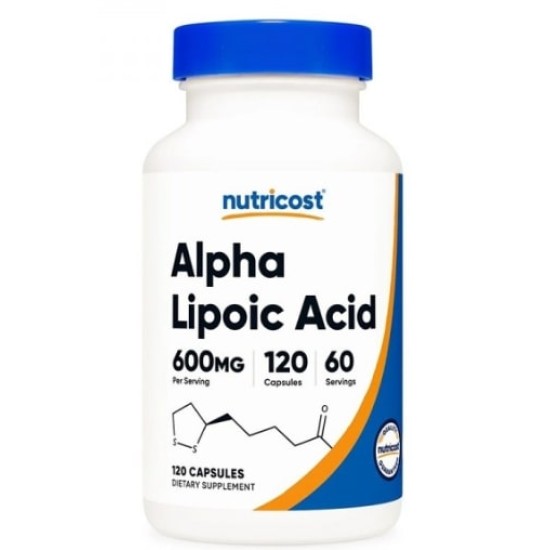 Nutricost Alpha Lipoic Acid 300 мг / 120 капсули на супер цена