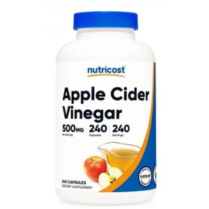 Nutricost Apple Cider Vinegar 500 мг / 240 капсули