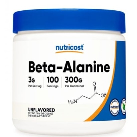 Nutricost beta-Alanine Powder 300 гр на супер цена