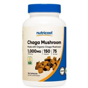 Nutricost Chaga Mushroom 500 мг / 150 капсули