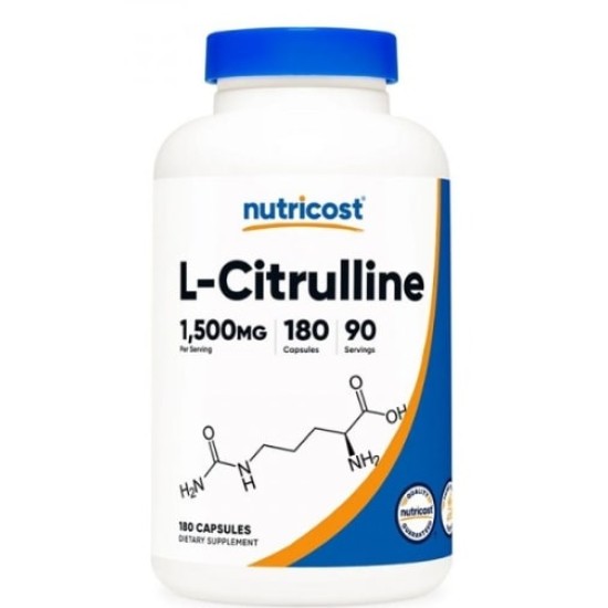 Nutricost L-Citrulline 750 мг / 180 капсули на супер цена