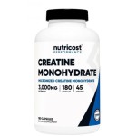 Nutricost Creatine Monohydrate 3000 мг / 180 капсули на супер цена