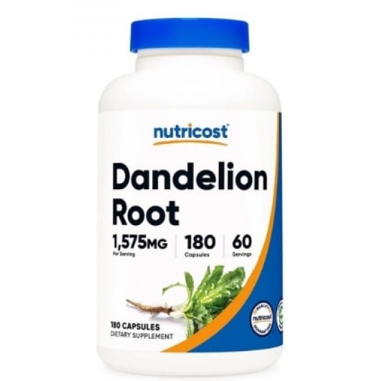Nutricost Dandelion Root 525 мг / 180 капсули на супер цена