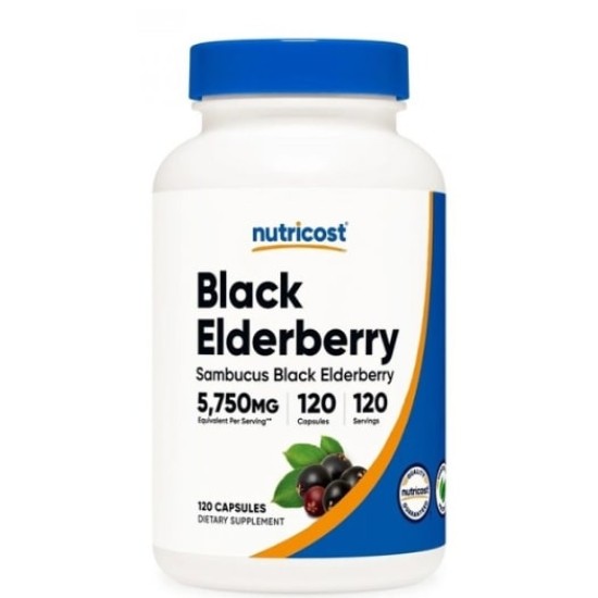 Nutricost Black Elderberry 575 мг / 120 капсули на супер цена